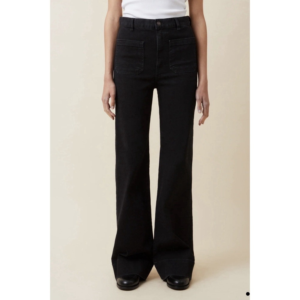 Jeanerica St Monica Black 2 Weeks Jeans Stretch Size 25x32 Organic Cotton $260